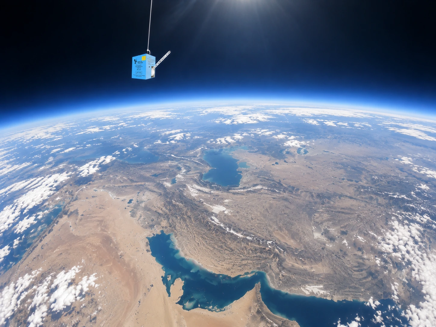 DigiSonde over Iran at high altitude